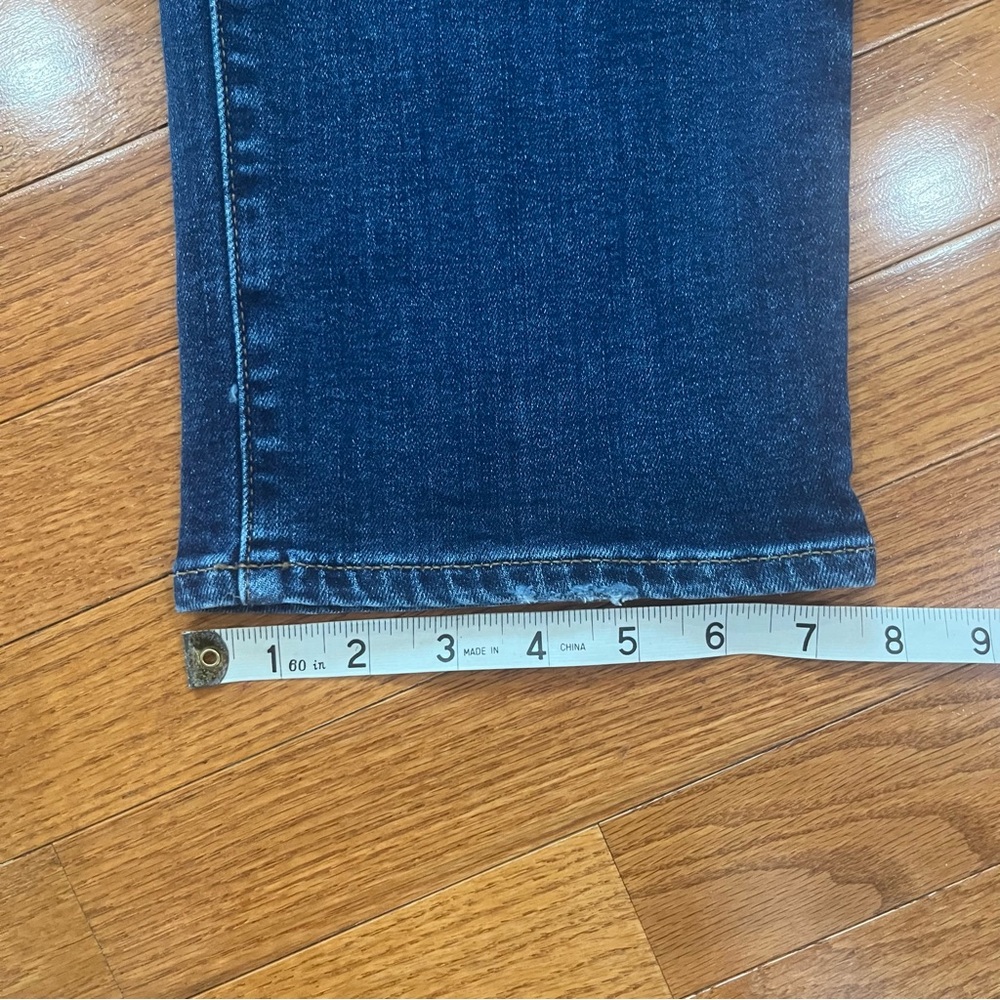 Madewell Straight Leg Dark Blue Men's Jeans - Picture 9 of 9